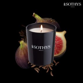 Illatosított gyertya / füge & kömény